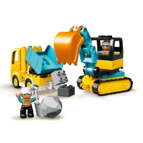 LEGO DUPLO 10931 Kamyon ve Paletli Ekskavatör LEGO DUPLO 10931 Kamyon ve Paletli Ekskavatör