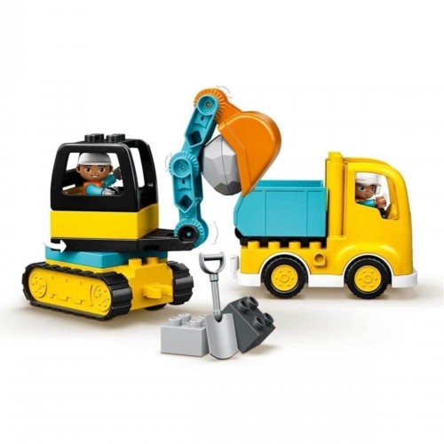 LEGO DUPLO 10931 Kamyon ve Paletli Ekskavatör LEGO DUPLO 10931 Kamyon ve Paletli Ekskavatör