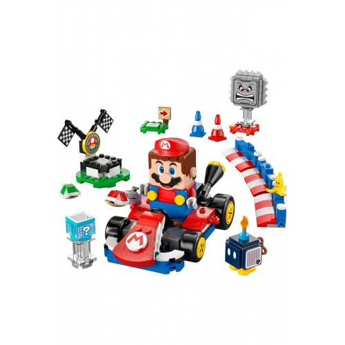 Lego Super Mario Mario Kart – İnteraktif LEGO Mario ve Standard Kart 72043 (278 Parça) Lego Super Mario Mario Kart – İnteraktif LEGO Mario ve Standard Kart 72043 (278 Parça)