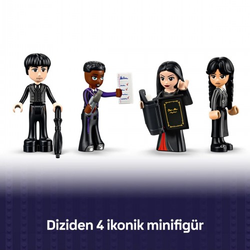Lego Wednesday Morticia'nın Evi 76786 - 10+ Yaratıcı Oyuncak Yapım Seti (1002 Parçadan) Lego Wednesday Morticia'nın Evi 76786 - 10+ Yaratıcı Oyuncak Yapım Seti (1002 Parçadan)