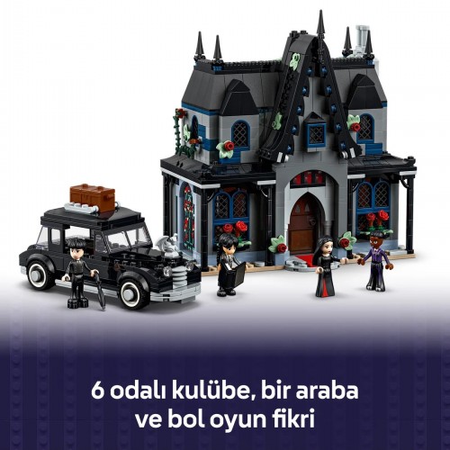 Lego Wednesday Morticia'nın Evi 76786 - 10+ Yaratıcı Oyuncak Yapım Seti (1002 Parçadan) Lego Wednesday Morticia'nın Evi 76786 - 10+ Yaratıcı Oyuncak Yapım Seti (1002 Parçadan)