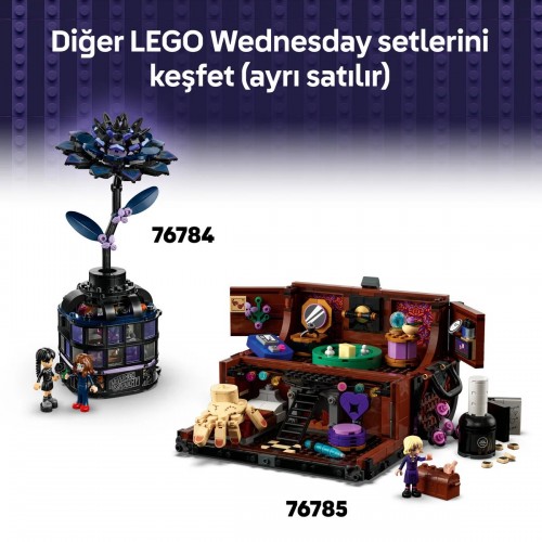 Lego Wednesday Morticia'nın Evi 76786 - 10+ Yaratıcı Oyuncak Yapım Seti (1002 Parçadan) Lego Wednesday Morticia'nın Evi 76786 - 10+ Yaratıcı Oyuncak Yapım Seti (1002 Parçadan)
