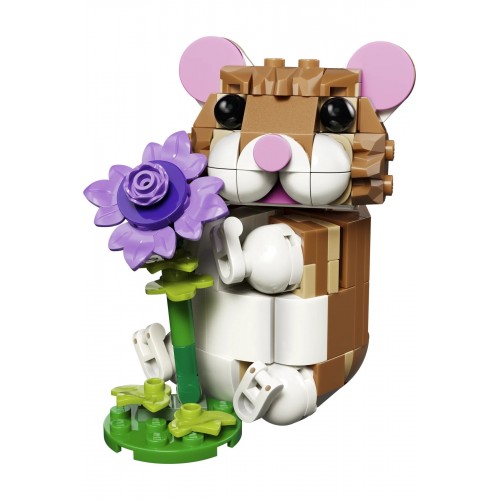 Lego Creator 3’ü 1 Arada Sevimli Hamster ile Çiçek 31376 – 7+ için Oyuncak Yapım Seti (116 Parça) Lego Creator 3’ü 1 Arada Sevimli Hamster ile Çiçek 31376 – 7+ için Oyuncak Yapım Seti (116 Parça)