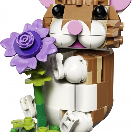 LEGO 31376 Sevimli Hamster ile Cicek LEGO Creator 31376 Sevimli Hamster ile Cicek