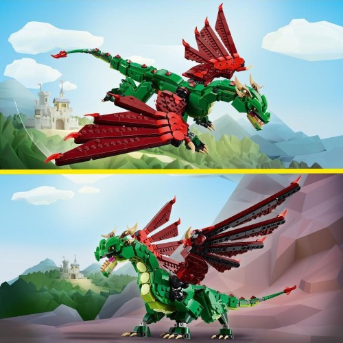 LEGO Creator 31161 Orta Çağ Ejderhası LEGO Creator 31161 Orta Çağ Ejderhası 3’ü 1 Arada