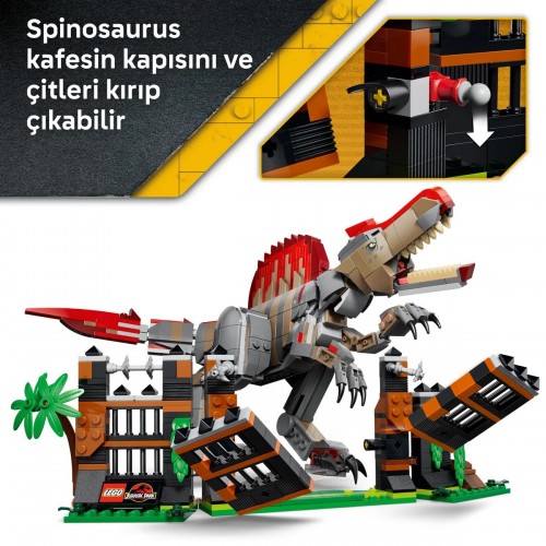 LEGO Jurassic World 77982 Spinosaurus Dinozor Kaçışı LEGO Jurassic World 77982 Spinosaurus Dinozor Kaçışı