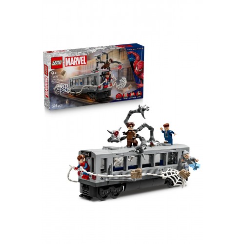 LEGO Marvel 76321 Örümcek Adam ile Doktor Oktopus Metro Sahnesi