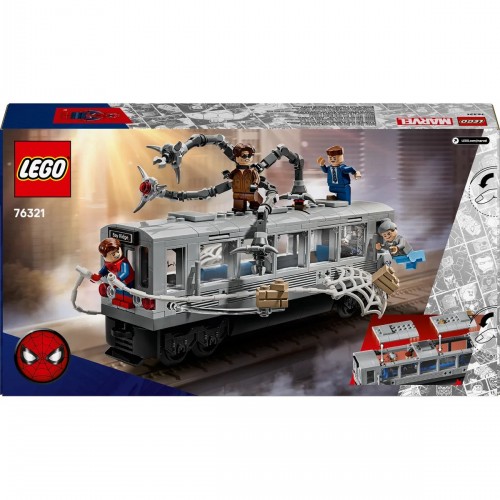 LEGO Marvel 76321 Örümcek Adam ile Doktor Oktopus Metro Sahnesi LEGO Marvel 76321 Örümcek Adam ile Doktor Oktopus Metro Sahnesi