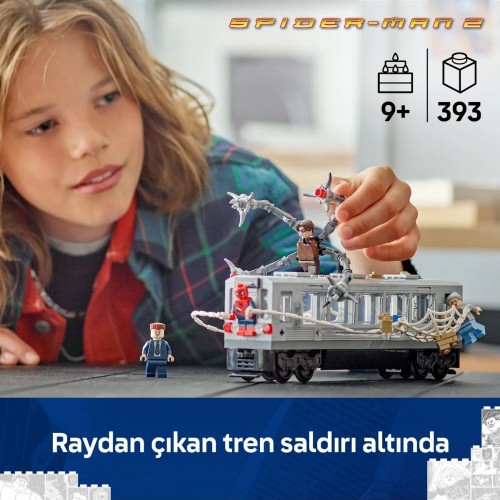 LEGO Marvel 76321 Örümcek Adam ile Doktor Oktopus Metro Sahnesi LEGO Marvel 76321 Örümcek Adam ile Doktor Oktopus Metro Sahnesi
