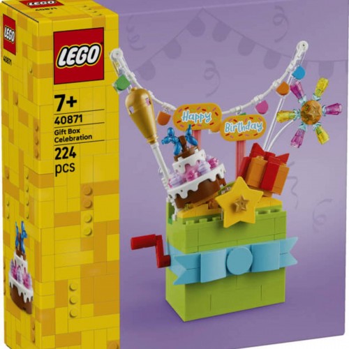 LEGO 40871 Kutlama Hediye Kutusu – Doğum Günü LEGO Seti LEGO 40871 Kutlama Hediye Kutusu