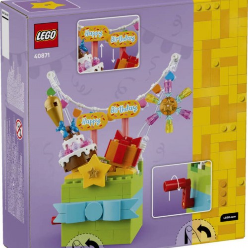 LEGO 40871 Kutlama Hediye Kutusu – Doğum Günü LEGO Seti LEGO 40871 Kutlama Hediye Kutusu