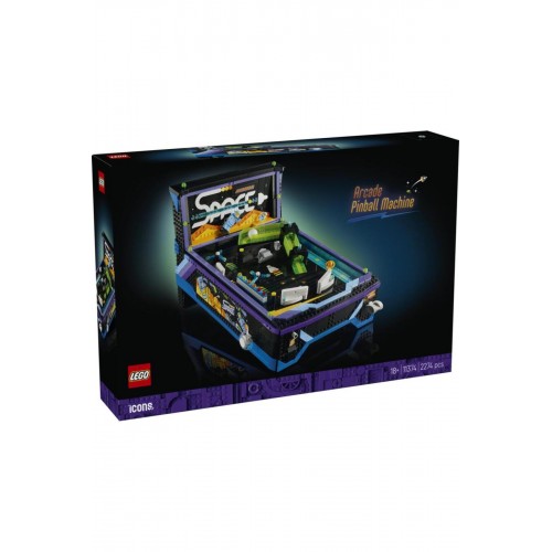 LEGO Icons 11374 Pinball (Tilt) Oyun Makinesi