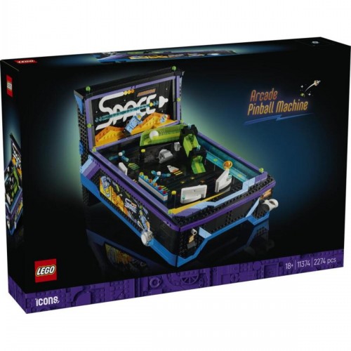 LEGO Icons 11374 Pinball (Tilt) Oyun Makinesi LEGO Icons 11374 Pinball Tilt Oyun Makinesi 2274 Parça