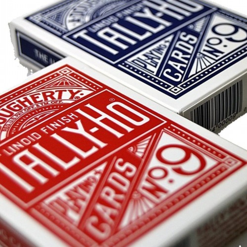 Tally-Ho Kırmızı Mavi Standart Oyun Kağıdı Destesi Kartları 2 Paket
