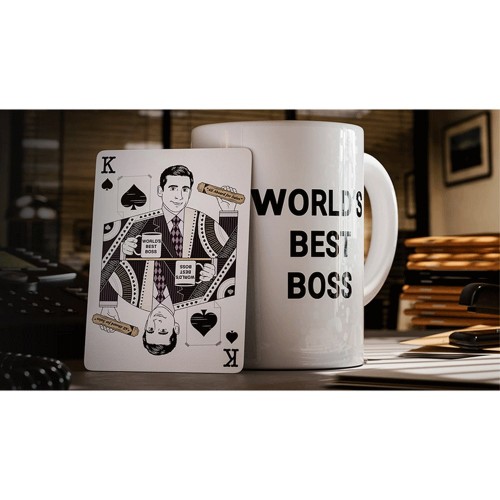 Theory11 The Office Oyun Kağıdı Theory11 The Office temalı özel tasarım iskambil oyun kağıdı
