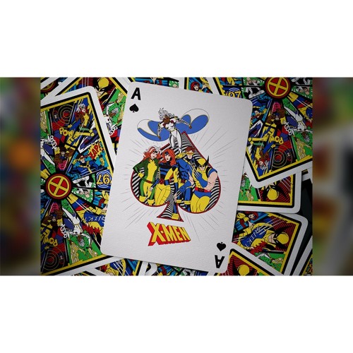 Theory11 X-Men Oyun Kağıdı – Marvel İskambil Kartları Theory11 X-Men Marvel temalı özel tasarım iskambil oyun kartları